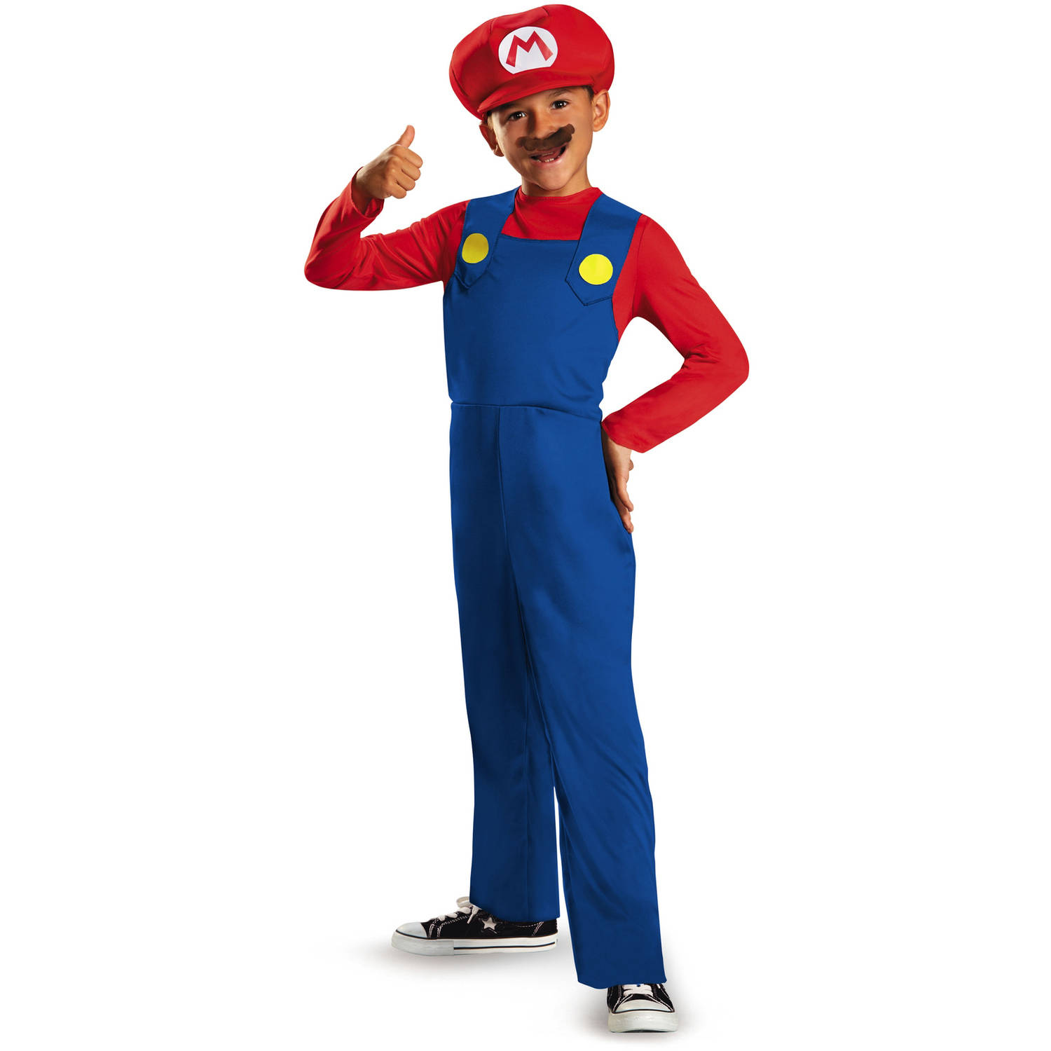 Niño Super Mario Disfraz De Halloween Disfraz obrero Héroe Luigi reducido 