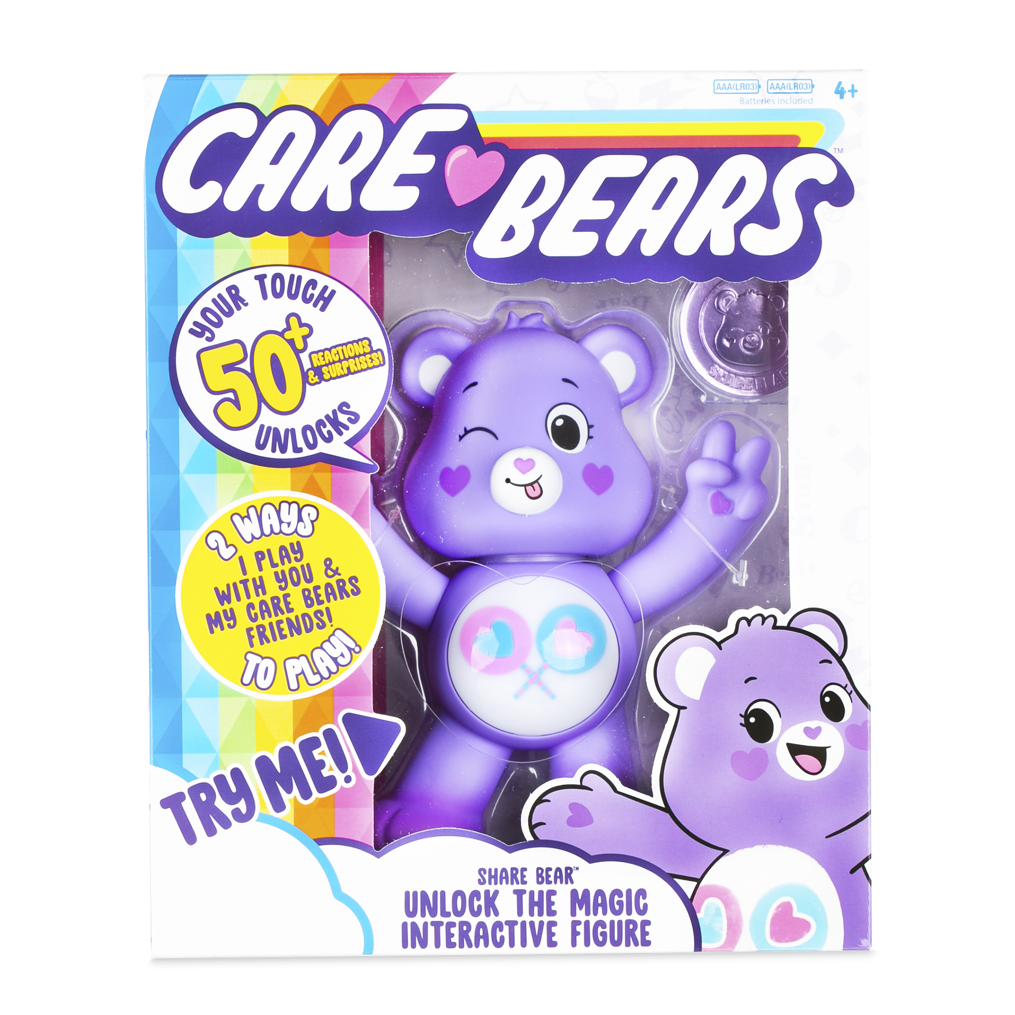 Juego De Figuras De Juguete Figura Just Play Care Bears 