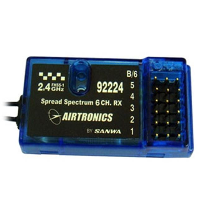 Airtronics AIR92224 Rx600 6 canales aire 2. 4Ghz receptor Mini - FHSS-1 Full Range-22912036212-0