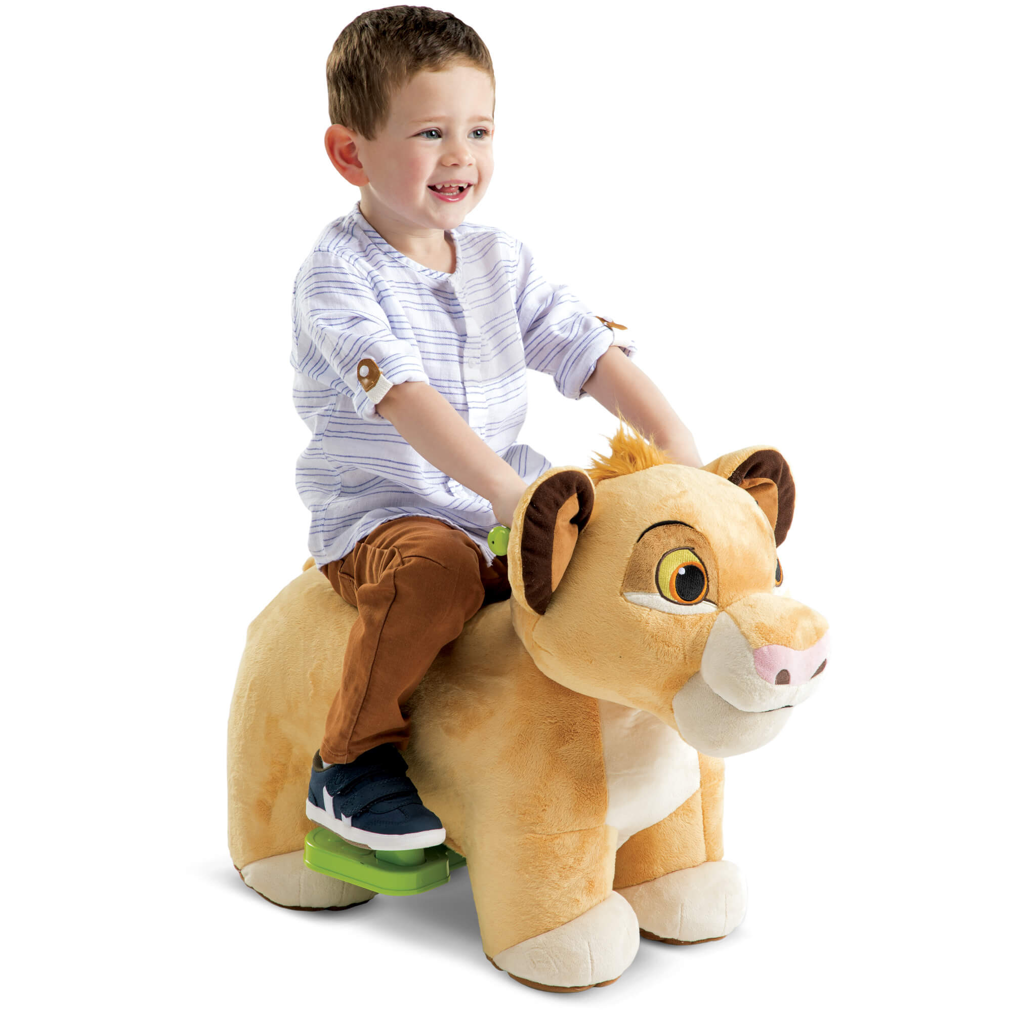 Disney el Rey León Simba 6V Felpa correpasillos para Niños pequeños por Enojado - -028914190495-0