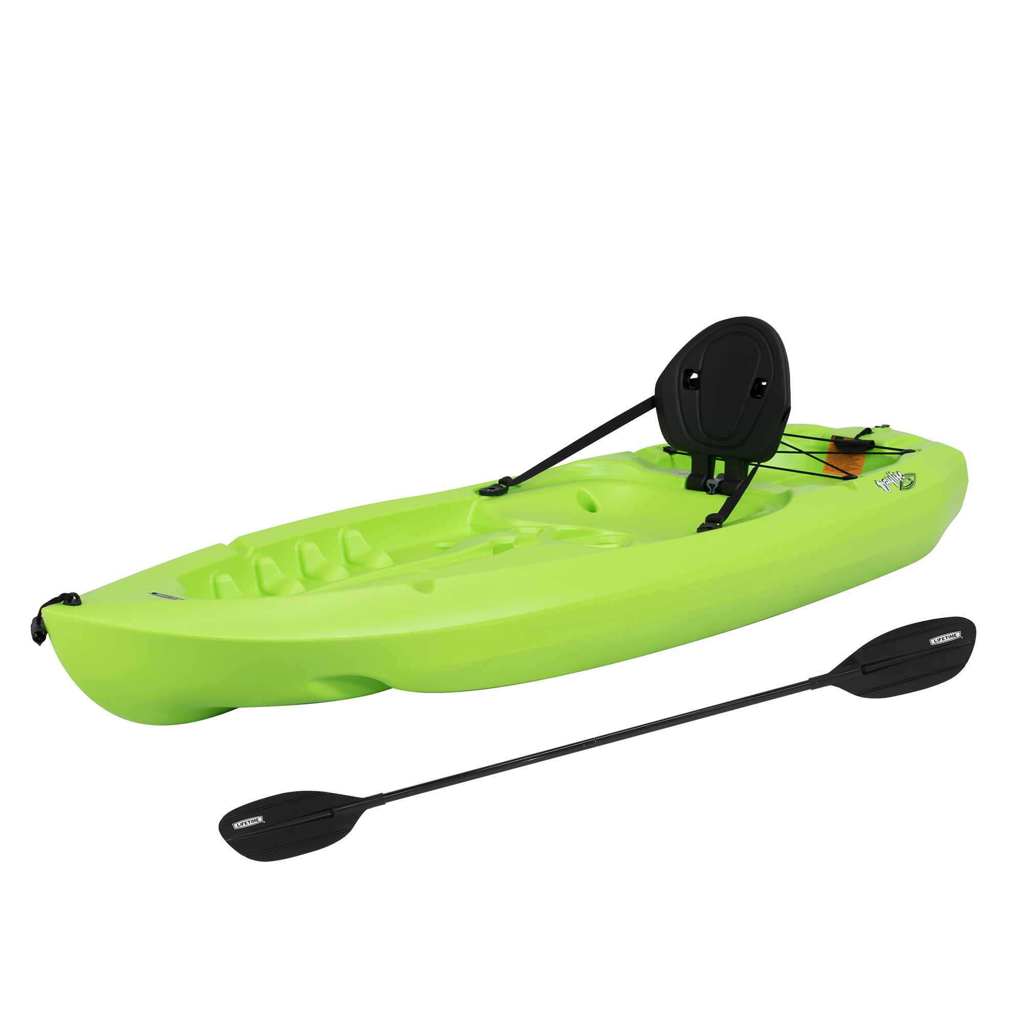 Toda la vida Daylight 80 Sit-On-Top Kayak o Paddle Incluido), 90938 - Real lor: limegreen-081483818269-0