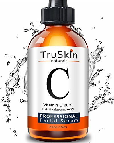 TruSkin Naturales de la Vitamina C en Suero para la Cara [GRANDE DE 2 OZ Botella] Tópico Suero Facial con Ácido Hialurónico Y Vitamina E, 2 fl oz.-646437501842-A-0