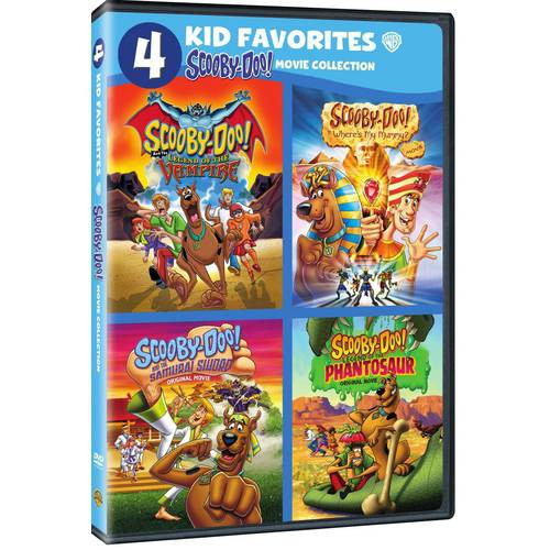Cuatro Kid Favoritos: Scooby-Doo Colección de Películas - la Leyenda Del Vampiro/¿Dónde está Mi mamá?/La Espada Samurai/Leyendas De La Phantosaur (Widescreen)-883929480890-0
