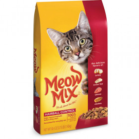 Meow Mix Hairball Control de Seco de la Comida para gatos, 3.15 lb Bolsa