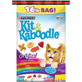 Purina Kit & Kaboodle Original de la Comida para gatos de 16 libras. Bolsa