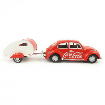 1967 Coca-Cola VW Escarabajo con forma de Lágrima Remolque-687312400324-0