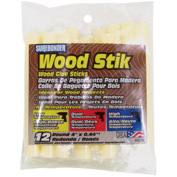 All-Temp Stik madera pegamento palillos-7/16 "X 4" 12/Pkg-018239320578-0