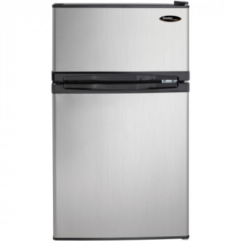 Danby Diseñador 3.1 cu ft 2-Puerta del Refrigerador Compacto, Impecable de Acero-067638999205-0