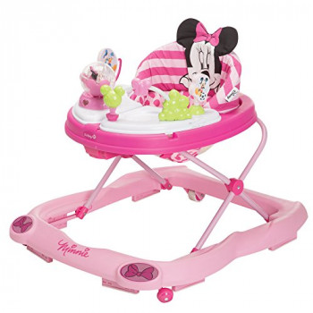 Disney Minnie Mouse Brillo de la Música y las Luces Walker, Rosa-884392589554-A-0