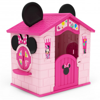 Disney Minnie Mouse Plastic Indoor/Outdoor Playhouse with Easy Assembly de Delta Children - Personaje: minniemouse-080213103736-0