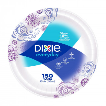 Dixie Platos de Papel, 150 recuento-042000144445-0