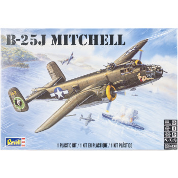 El Modelo de plástico Kit-B-25J Mitchell 1:48 - -031445055126-0
