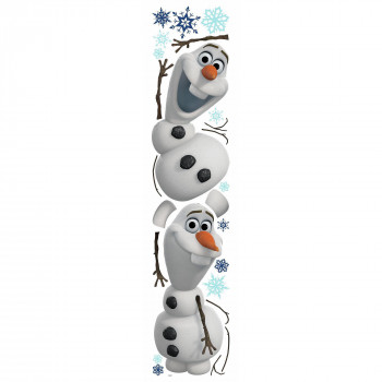Frozen Olaf la cáscara de hombre de nieve y Stick Wall Decals-034878223124-0