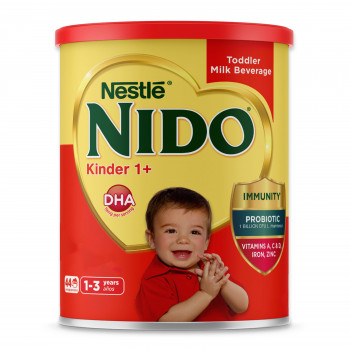 Leche en Polvo 56.4 Onzas Nestle Nido Kinder 1+ para Niños Pequeños-028000133177-0