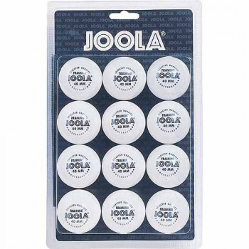 JOOLA 40mm, de 1 Estrella, Mesa de ping Pong Pelotas de Entrenamiento (12 Unidades) - Blanco-35907536-44205-w-0