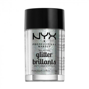 NYX Profesional de Maquillaje Face & Body Glitter, Hielo - color: ice-800897846794-0