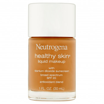 Neutrogena piel saludable líquidos del maquillaje, SPF 20, 105 caramelo, 1 fl oz-086800438021-0