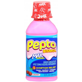 Pepto-Bismol Max Liquid Cherry 12 oz (Pack de 2)-63PHaXVG1197-0