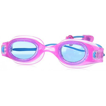 Speedo - Gafas de natación unisex para niños Hydrospex Bungee Junior, de 6 a 14 años, fucsia / cobalto-027556346246-A-0