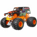 Hot Wheels Monster Jam Grave Digger Naranja Vehículo-887961387186-0