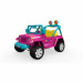 Carro montable de juguete Jeep Wrangler Fisher-Price ruedas de poder, con música y frenos poderosos- FFR86-887961494051-0