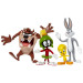 NJ Croce Looney Tunes 4 Pieza Flexible de la Figura de Acción en Caja Set - Bugs Bunny, Taz, Marvin el Marciano, Tweety-054382148089-0