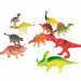 Paquete de 10 Dinosaurio de Juguete Figura Incluye un juego de T-Rex, Stegosaurus, Styracosaurus y Más Divertido - Surtidos Pack de Dinosaurios para los Niños y Niñas por parte de Hey! El juego!-192664144722-0