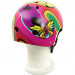 Patinetas de Punisher mariposa rosa de Jive y blanco ajustable todo deporte Skate estilo casco, medio-725103920092-2
