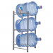 Topcobe - Soporte para botellas de agua de 3 niveles, estante para jarras, 5 galones, estante para almacenamiento de botellas, desmontable, resistente, organizador de gabinetes de agua para oficina en el hogar-738088132176-3